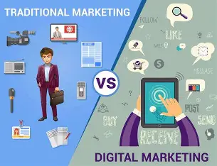 How Digital Marketing is Different from Traditional Marketin